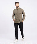 Men's Casual Shirt - Shc-1680 Green (ORG-H)