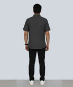 Men's Casual Half sleves Grey Shc-2028