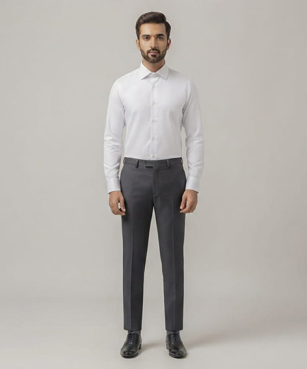 Men's Dress Shirt - White Dsh-0290
