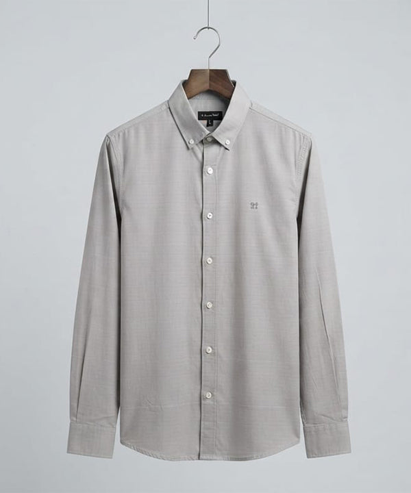 Men's Casual Shirt - Shc-1680 Grey (ORG-H)