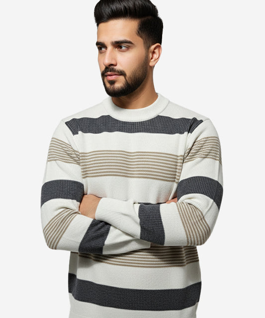 Men's Jumpers Jmp-0275 Beige