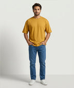 HR Clothing Men's Camel Drop Shoulder T-Shirt - TSH-7208
