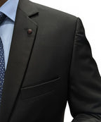 Formal Suit Gst-0125 Black 2 Button