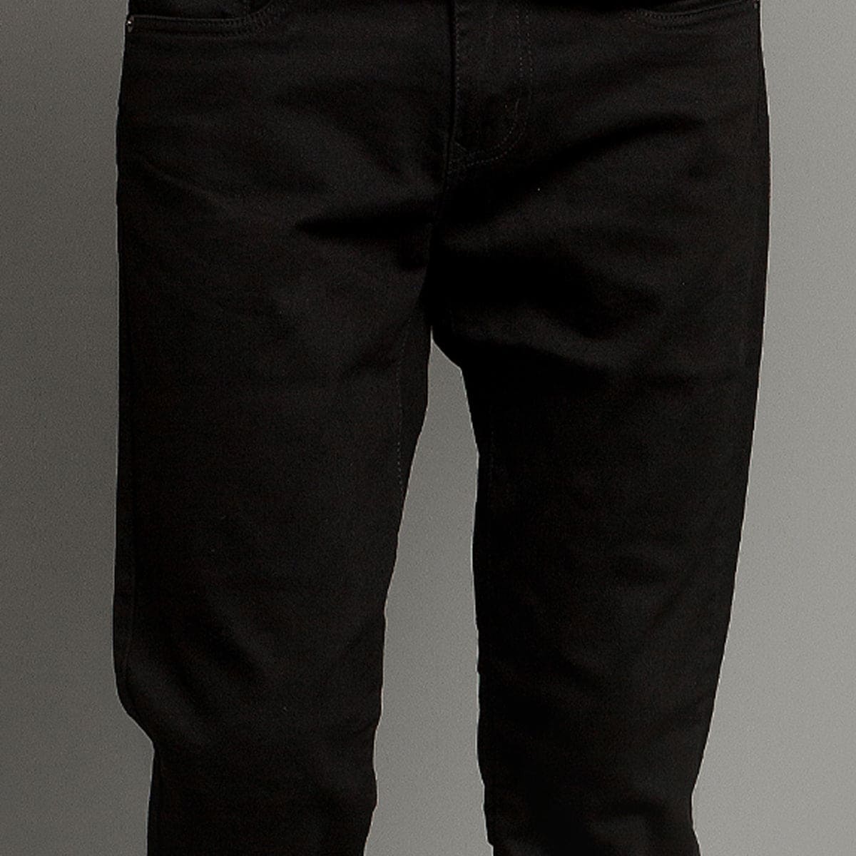 HR Clothing Men's Denim - Black JP-1859