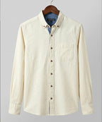 Men's Casual Shirt - Beige Shc-1612 Strech Fabric (ORG-H)