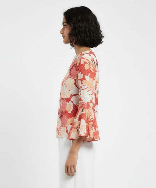 Women's Top Printed Pink