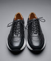 Leather Casual Sneakers Fw-0171 Black