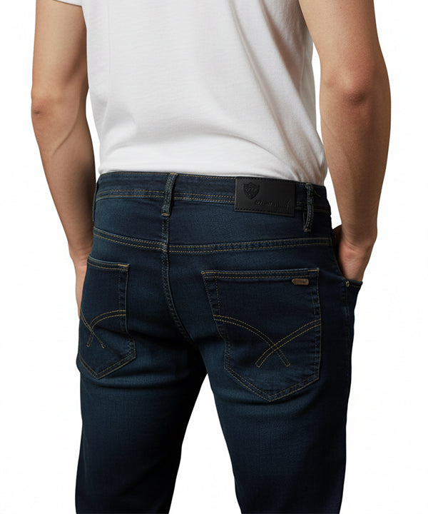 HR Clothing Men's Denim - Greenish JP-2001