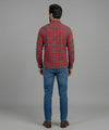 Men's Casual Shirt - Shc-1579 Red Chk