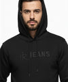 Men's Hoodie - Black Tsh-5990