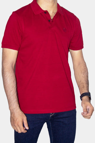 Men's Polo TSH-6631 Maroon