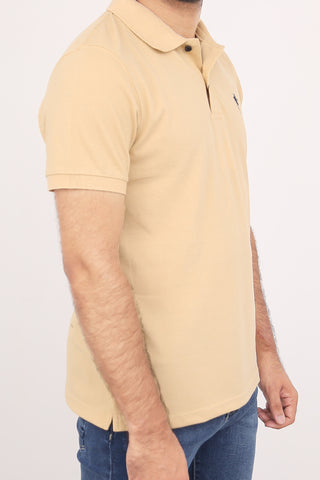 Men's Polo TSH-5320 Beige