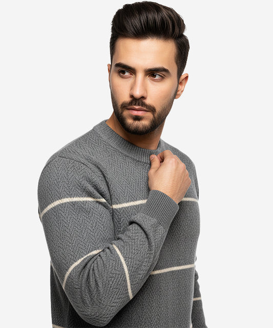 Men's Jumpers Jmp-0278 Grey