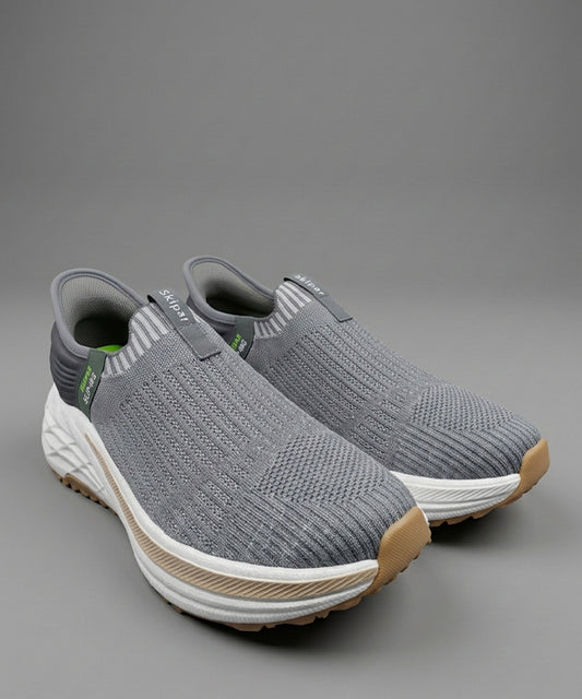 Knit Running Sneakers Fw-0162 D-Grey
