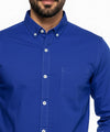 Men's Casual Shirt - Shc-1222 Blue