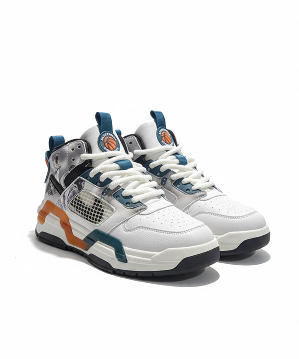 BasketBall Casual Sneakers Fw-0158 White