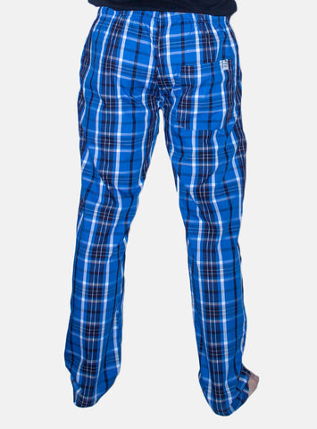 Men's Casual Pajama Lwr-0241 Blue Chk A