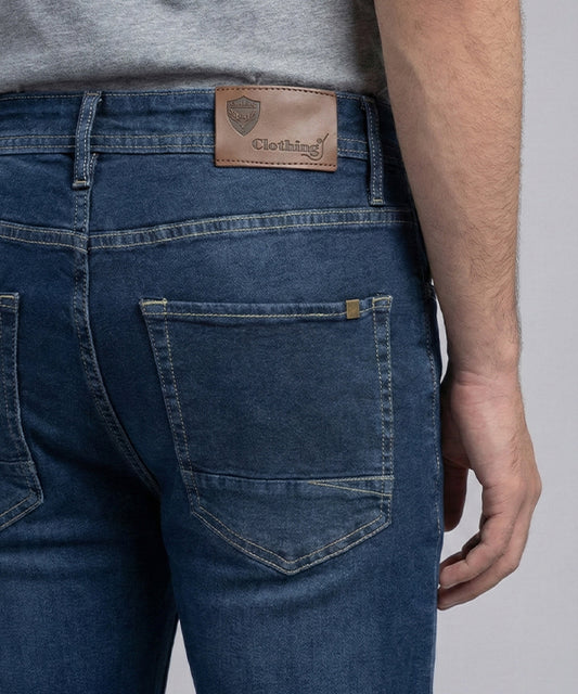 Men's Jogger-Style Denim - Navy JP-1945