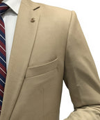 Formal Suit Gst-0124 Coffee 2 Button