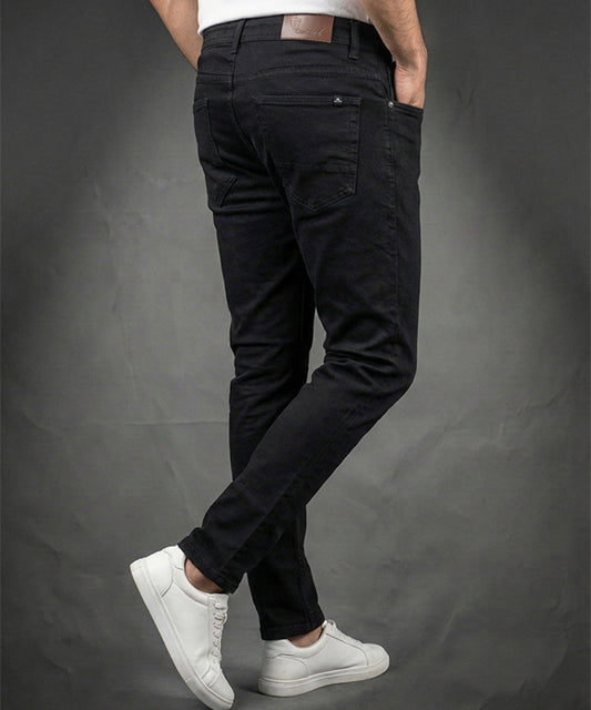 Men's Jogger-Style Denim - Black JP-1851
