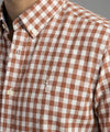 Men's Casual Shirt - Shc-1488 Rust Chk