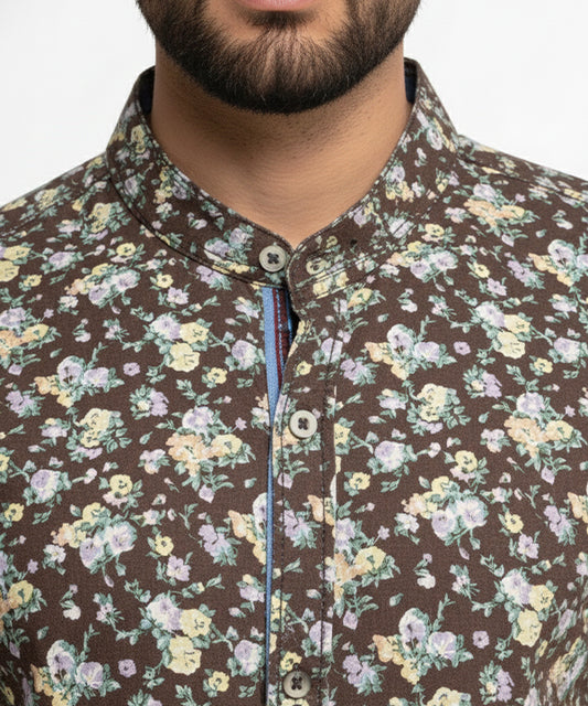 Men's Casual Shirt - Shc-0123 Summer Floral