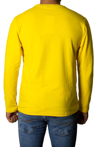 Escape Printed Full Sleeves T-Shirt Tsh-6735 Bright Yellow