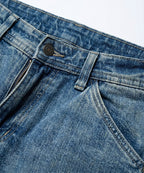 HR Clothing Women's Full Baggy Denim Jeans - JP-2080 – Wash-Blue