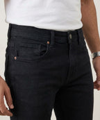 Men's Denim Slim Fit Jeans- Black JP-1908