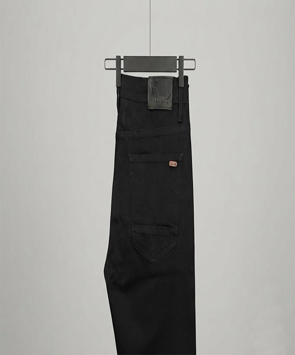 HR Clothing Men's Denim - Black JP-1920