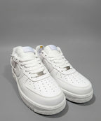 Low-Top Casual Sneakers White Fw-0178
