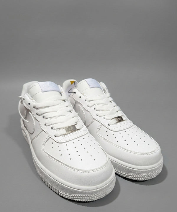 Low-Top Casual Sneakers White Fw-0178