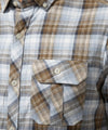 Men's Casual Shirt - Shc-1484 Brown Chk