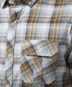 Men's Casual Shirt - Shc-1484 Brown Chk