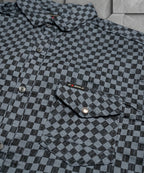 Men's Casual Shirt SHC-1544 PRINTED GREY