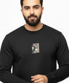 Men's Sweat Shirt - Black Tsh-5975