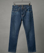 Boys Navy Blue Stretch Denim Jeans- Bjp-0302