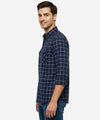 Men's Casual Shirt - Shc-1759 Navy Chk