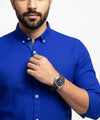 Men's Casual Shirt - Shc-1223 Blue