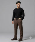 Men’s Thermal Smart Baggy Trouser– LWR-0706 Coffee-Brown