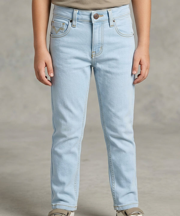 Kids Jeans Pant - BJP-0295 Ice Blue