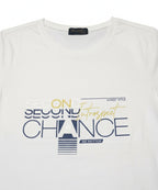 HR Clothing Men’s Printed T-Shirt – White TSH-5880