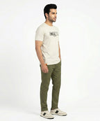 HR Clothing Men’s Printed T-Shirt – Grey TSH-5684