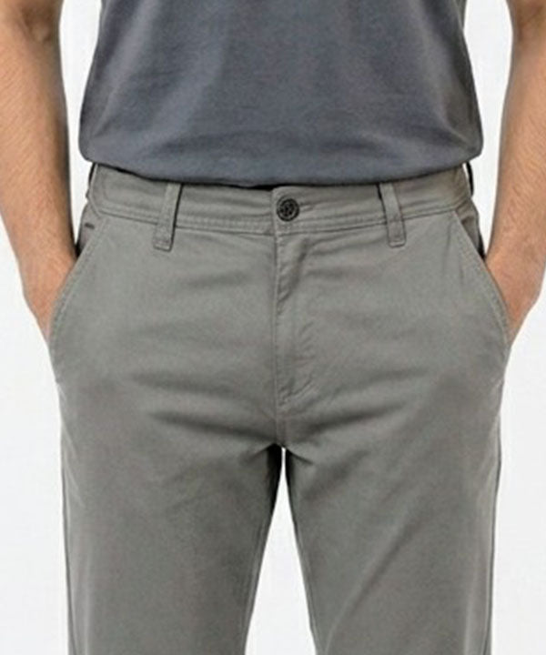 Men's Chino Straight Fit- D-Grey CP-0551