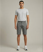 Men’s Summer Cotton D-Grey Shorts- BR-0101
