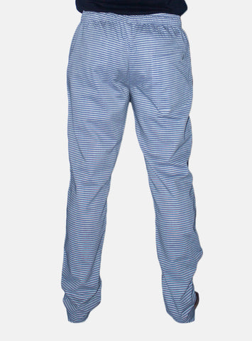 Men's Casual Pajama Lwr-0242 Blue Stripe