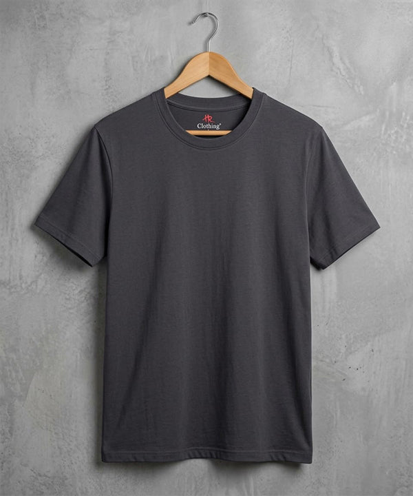 HR Clothing Men’s Black Basic T-Shirt – TSH-7207