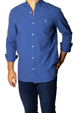 Men's Casual Shirt SHC-1698 Blue