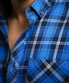Men's Casual Shirt - Shc-1114 Blue Chk