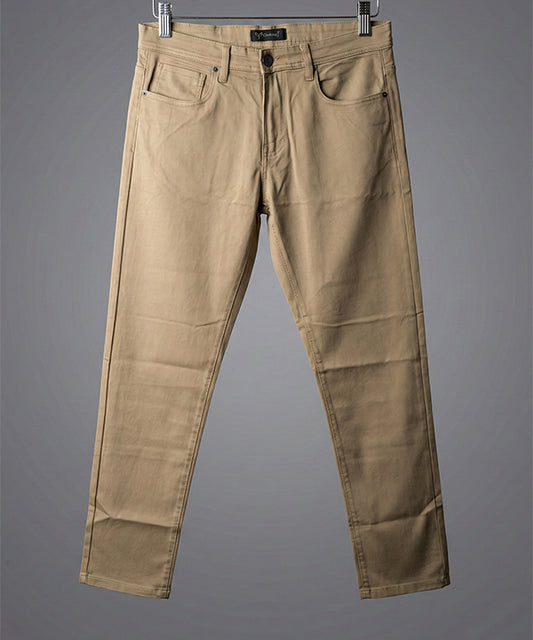 Men's Jogger-Style Denim - Brown JP-2009